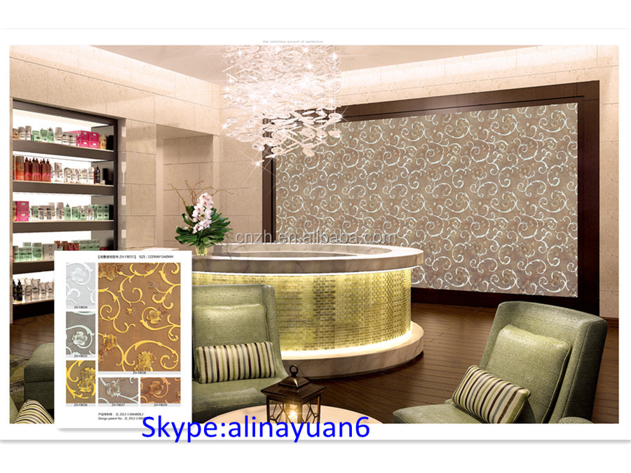ホテルktv室内装飾エンボス3d質感3d壁パネル壁の羽目板問屋・仕入れ・卸・卸売り