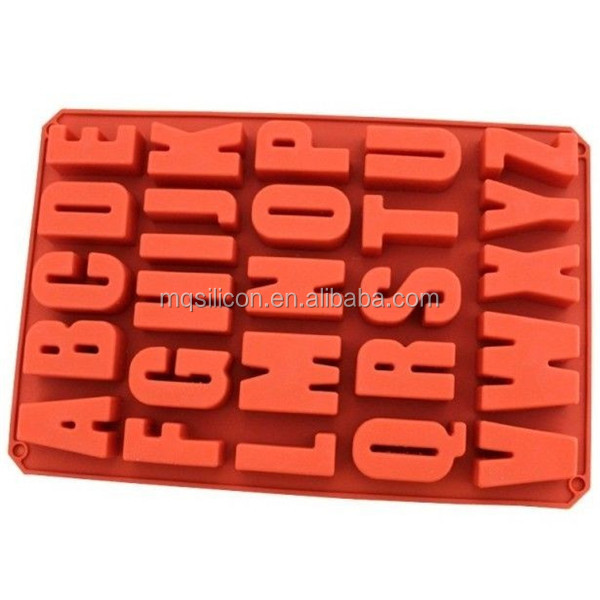 High Quality Alphabet Silicone Baking Mold Cake Decoration