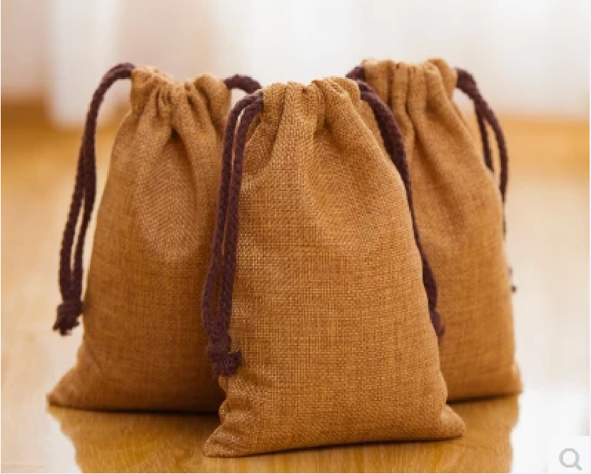 Candy Gift Jewelry Bags Pouch Sack Drawstring Bag Hessian Burlap