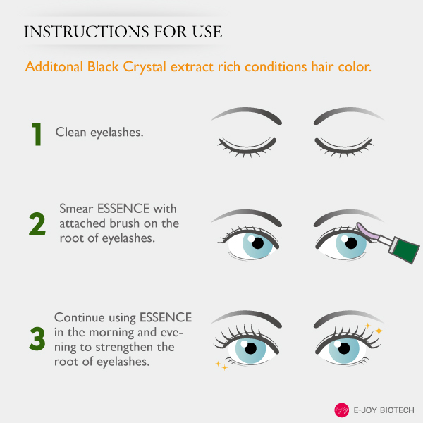 Help your eyelash products Natural feg eyelash enhancer