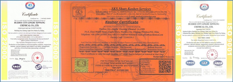Certifications
