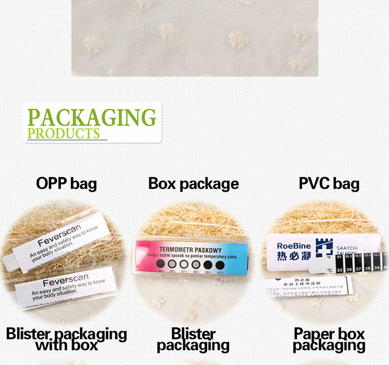 ceプラスチックのlcd額温度計ストリップ問屋・仕入れ・卸・卸売り
