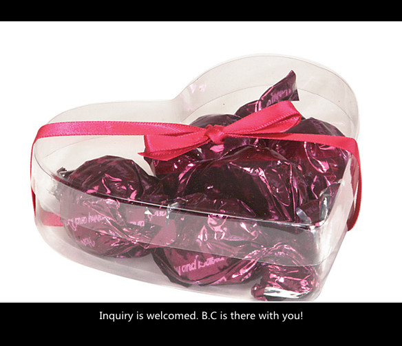 Easter Color Eggs nest clear pvc box