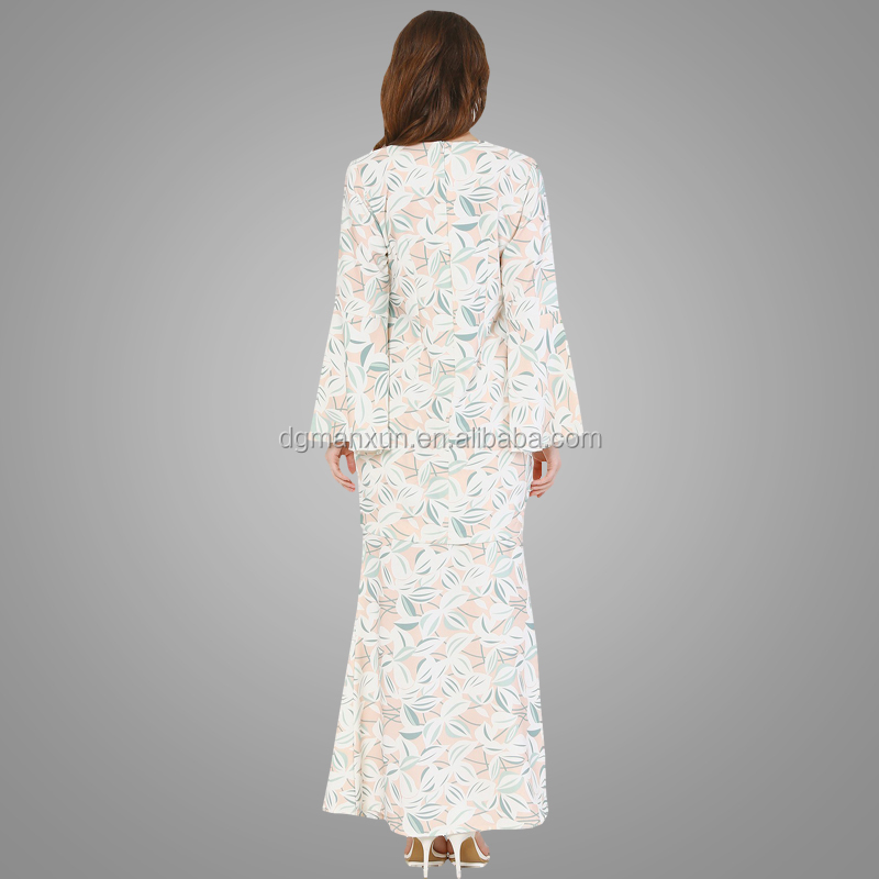 Newest fashion long printing baju kurung modest muslim women clothing (6).jpg