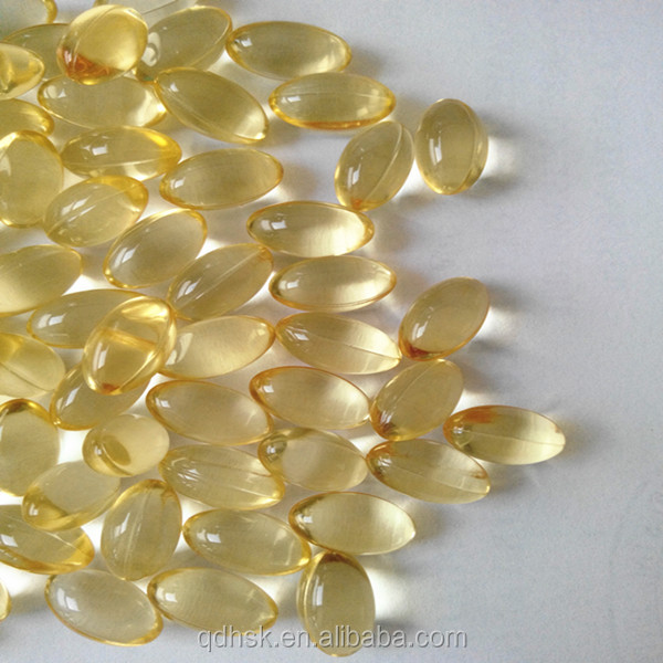 2014 latest GMP Cod liver oil capsules--Vitamin a d capsules