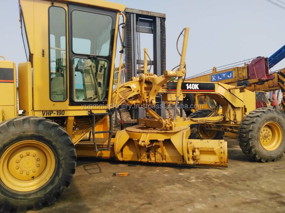 90%新しい中古catモータグレーダ140 kモータグレーダ140 k仕入れ・メーカー・工場