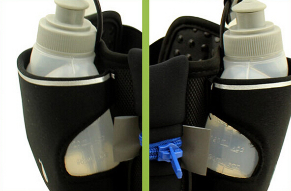 ベストセラーの弾性ランニングベルト、 安全な走行ベルト2個と水分補給水ボトルウエストバッグ仕入れ・メーカー・工場