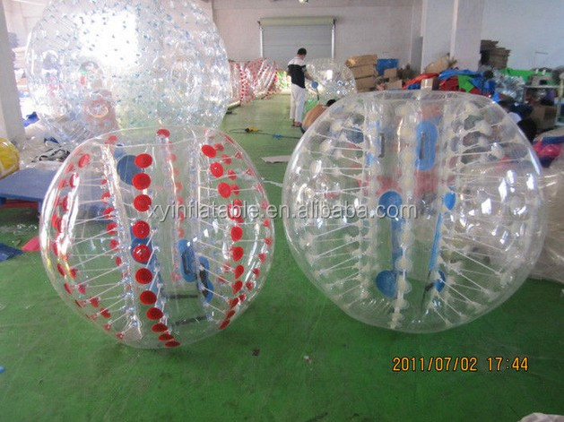 2014 Factory outlet custom color bubble football soccer
