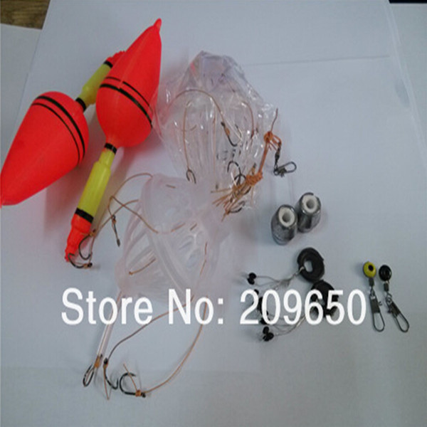 卸売!! の釣具セット5種のフィッシングアクセサリーフロート/ケージフック/重みを導く/スペース豆/海豆問屋・仕入れ・卸・卸売り