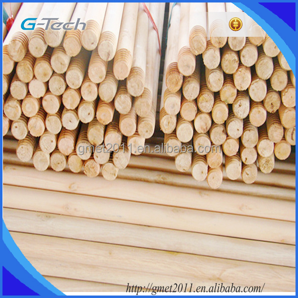 odmoemおよび卸売高品質のほうき、 長さのロング120センチメートル木製ほうき棒、 ほうきのための長い木の棒問屋・仕入れ・卸・卸売り