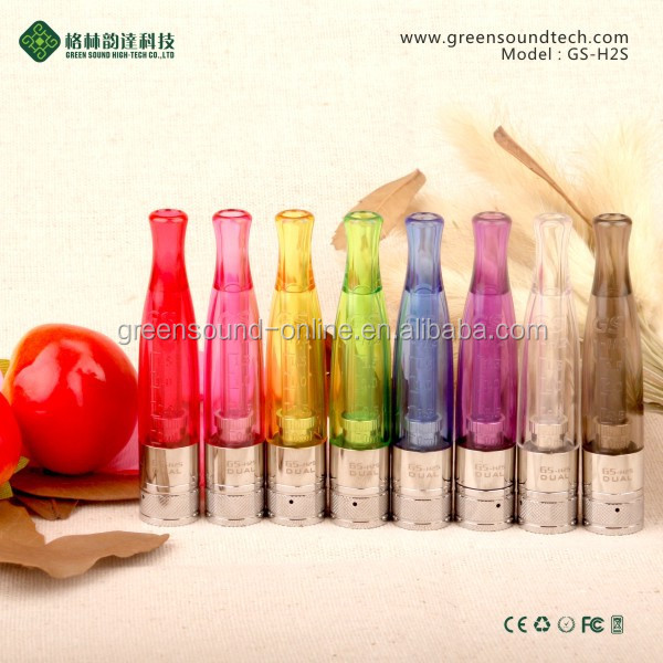 China factory 1.5ml good price GreenSound 2 coil h2s big vapor clearomizer