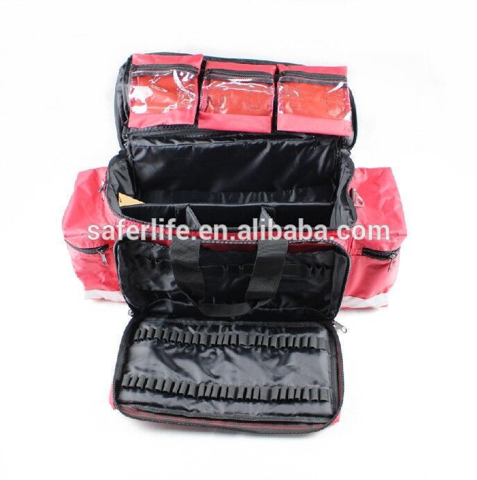 New Orange Tactical Ems Law Enforcement First Aid Backpack Trauma Kit