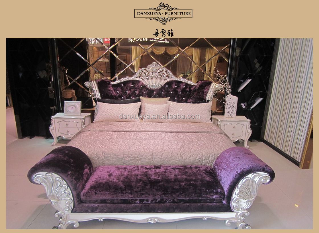 Hete verkoop meubels ontwerp massief houten slaapkamer set dubai ...