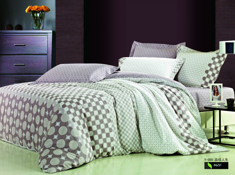 反応性プリントアメリカンスタイルの寝具セット、 100％綿の布団セット中国製問屋・仕入れ・卸・卸売り