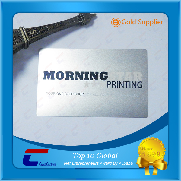 プロのステンレス鋼を製造した営業cards/金属の名刺を刻印仕入れ・メーカー・工場