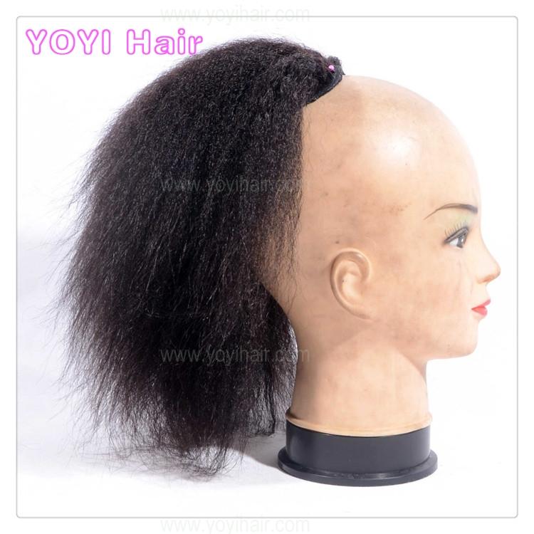 drawstring ponytail hair