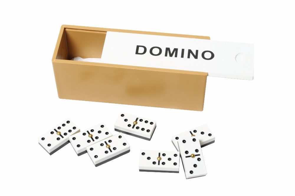 Plastic Customized Double 6 Travel Domino Game Set Dominos Buy
