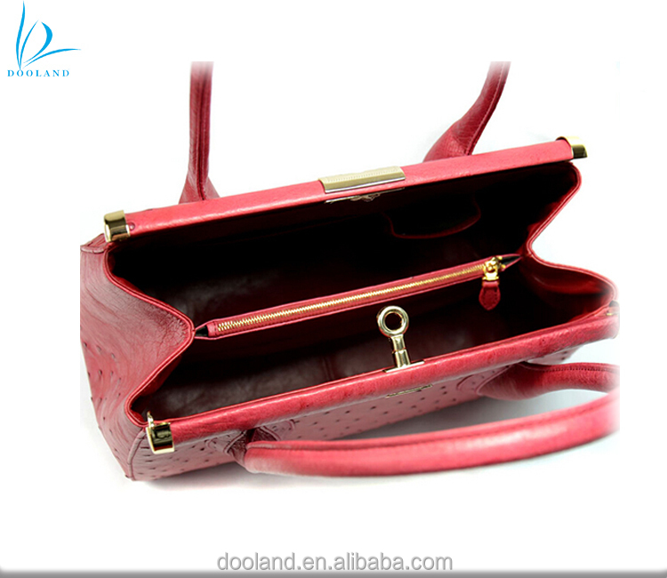 Guangzhou Supplier Resonable Directly Price Ostrich Leather Bags  (S947-A3946) - China Leather Bags and Handbags price