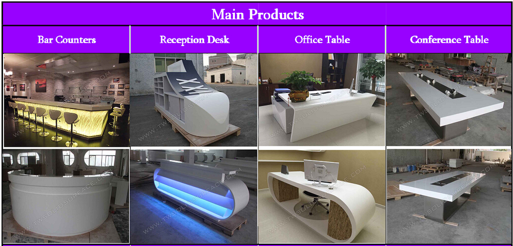 アクリル固体表面現代のu形の会議テーブル仕入れ・メーカー・工場
