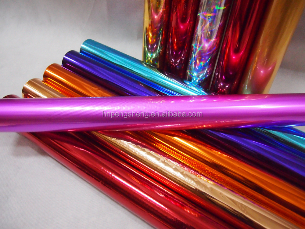 工場出荷時の価格品質の虹ホログラフィックホットスタンプ箔紙用- グラフィック箔仕入れ・メーカー・工場