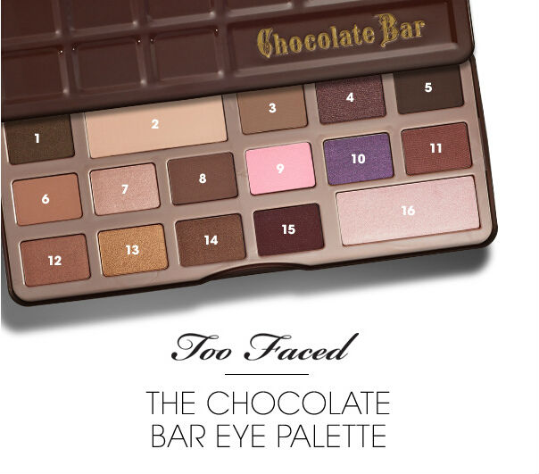 T.oo F.ac-ed Chocolate Bar Eye Shadow Collection Palette