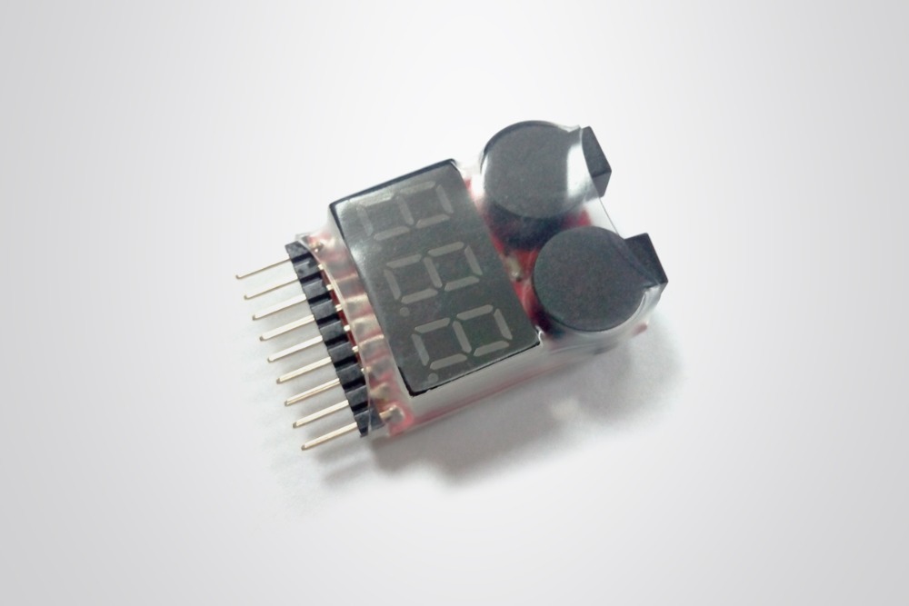 Dysリポ/li-ion/feバッテリー電圧テスター2in1rcのリポバッテリー1-8s低電圧アラームインジケータ仕入れ・メーカー・工場