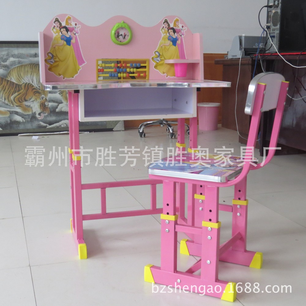 Bzshengao子供のテーブルと椅子子供テーブルスタディのテーブルと椅子セット調整可能な高さテーブル仕入れ・メーカー・工場