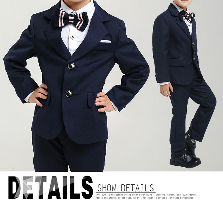 2016最新の デザイン子供の学校制服男の子の 2 ピース スーツ男子フォーマル な スイート仕入れ・メーカー・工場