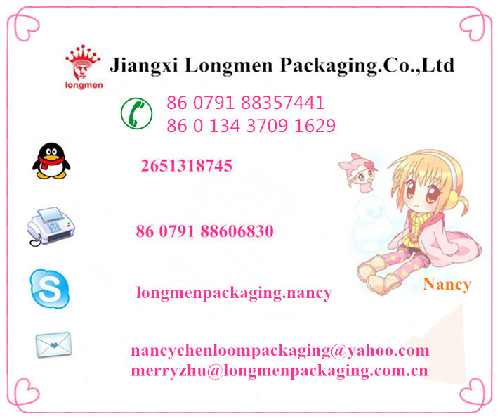 Nanchang Loom Portable fancy champagne gift box with lock