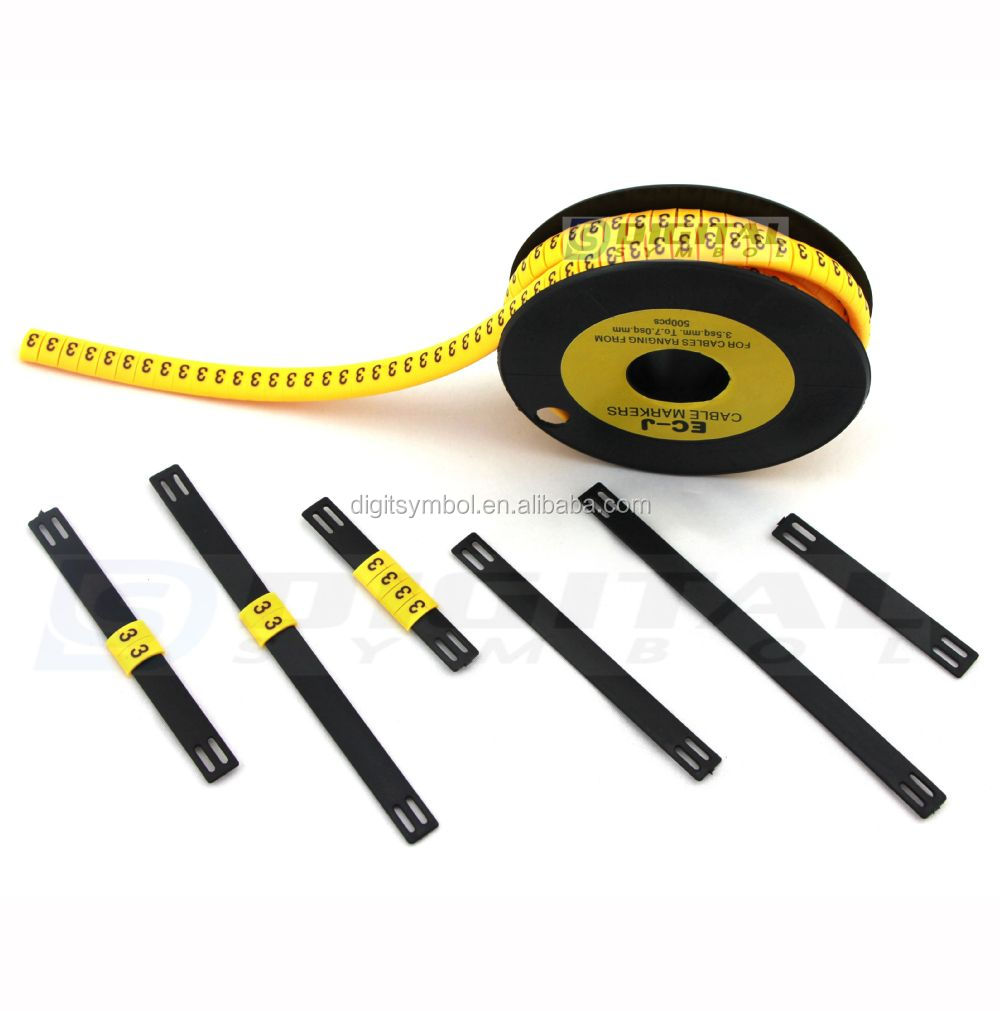 Oval Flat Cable Markers For Cable Marker Carrier Strips Fm1 Buy Oval