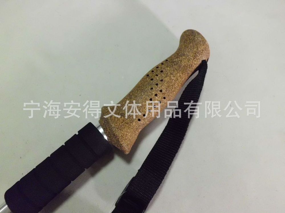 アンドラプラスタイルの供給高品質のコルクのハンドル古い登山杖スティック卸売トレッキングポールスキーポール問屋・仕入れ・卸・卸売り