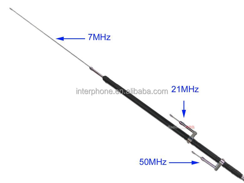 スーパークラスuhv-5hf/vhf/uhf5- バンド車移動無線アンテナ7/21/50/144/430mhz、 アンテナハム仕入れ・メーカー・工場