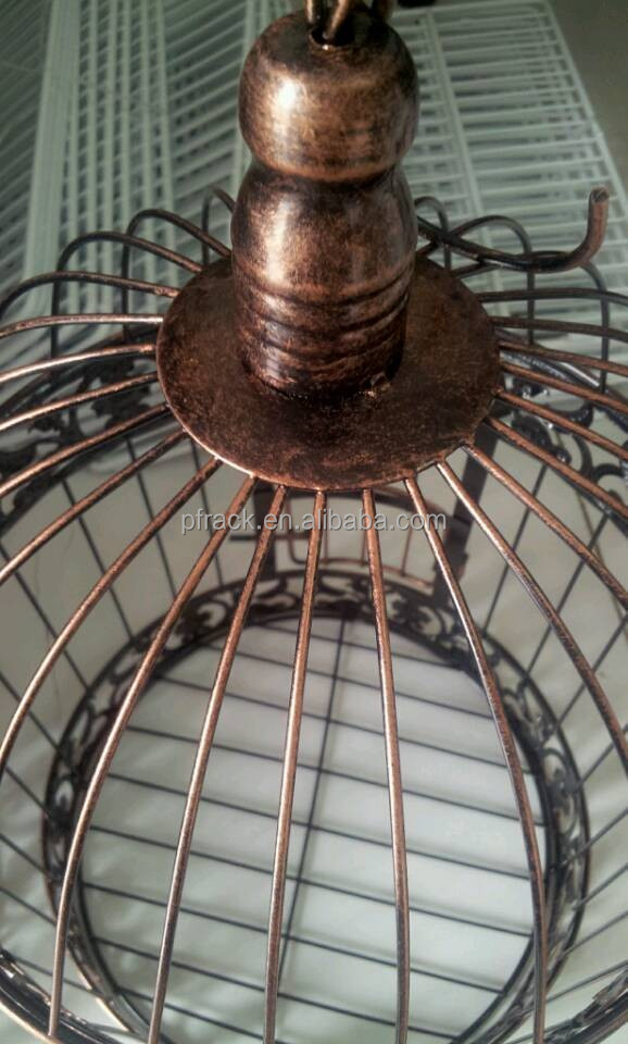 Decorative elegant cinnamon bird cages for weddings PF-580