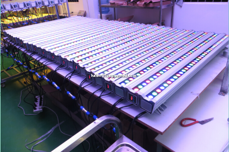 Dmx512 36ワットrgb ledウォールウォッシャー光rohs ce fcc認証仕入れ・メーカー・工場