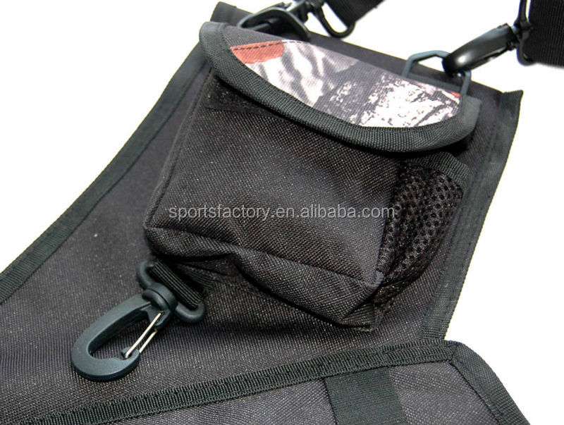 Bionic Camouflage Waist Backpack Arrow Quiver 4x Tubes 3d Bunlded Arrow