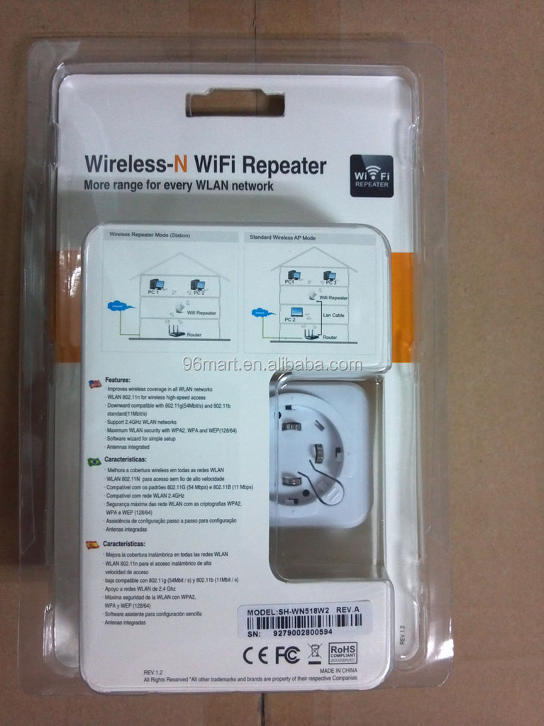 ワイヤレス- n300mリピータピコリピータwifi問屋・仕入れ・卸・卸売り