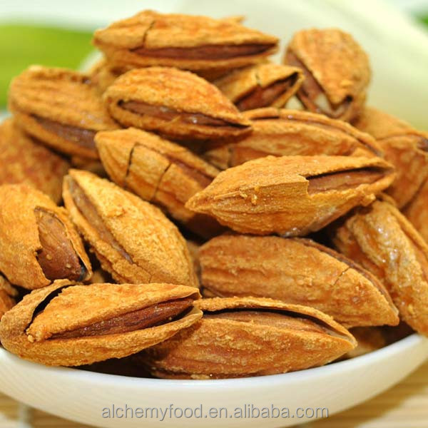 Delicious Almonds in shell with ISO, HACCP