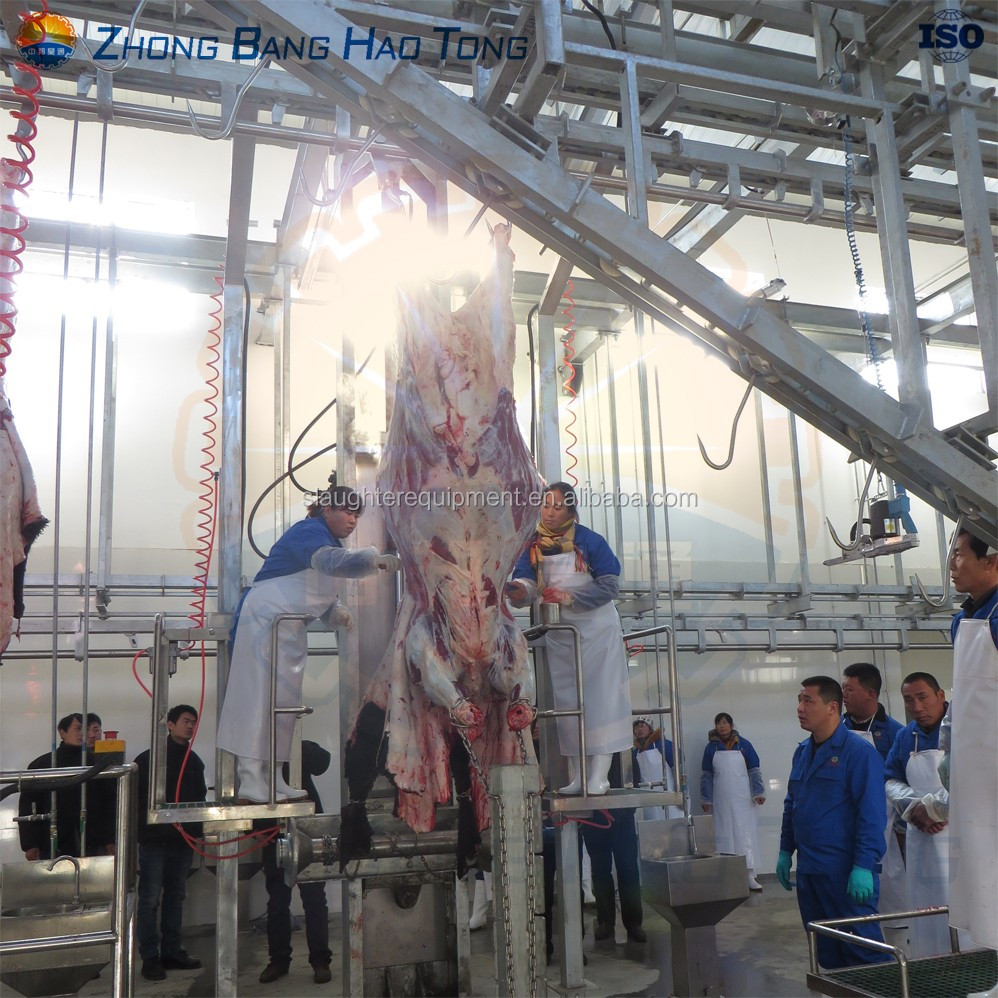 Cattle Hide Puller With Motorized Pulling Roller For Cattle