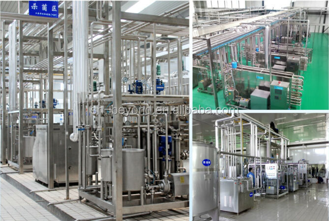 turnkey project of yogurt processing line produce various kinds of dairy products