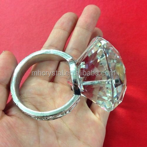 ガラスダイヤモンド婚約リングナプキンホルダーMH-00139B仕入れ・メーカー・工場