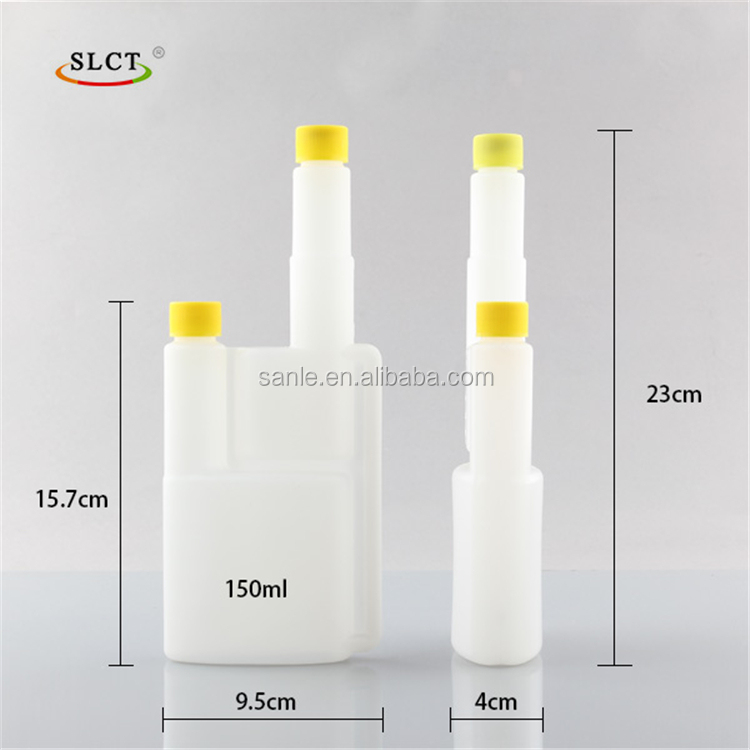 HDPE white liquid container