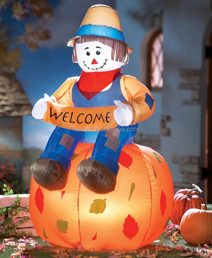 インフレータブルの幽霊カボチャhallowmasのために問屋・仕入れ・卸・卸売り