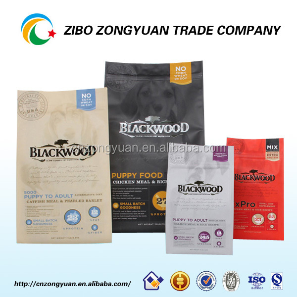 High Quality Stand up Pouch with Zipper, Ziplock Bag for pet food, Custom Printed Ziplock plastic Bags
