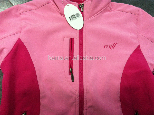 女の子の2014年100％kf6754ファッションジャケットポリエステル安い仕入れ・メーカー・工場