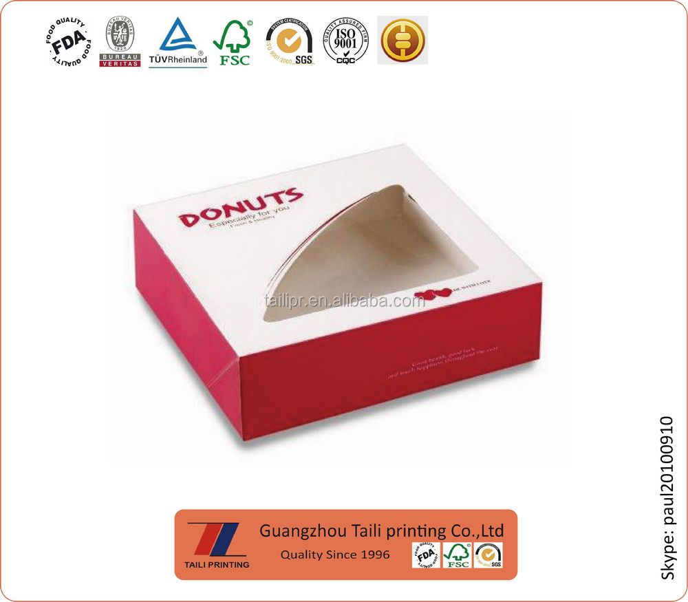 I burger box/hamburger paper box/100% food grade hamburger packaging box/LZY13122605