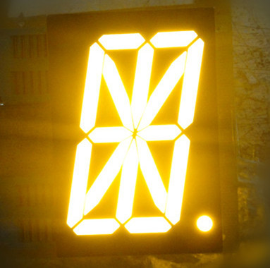 Elevator parts 2.3 inch 16 segment alphanumeric led display for lifts elevator display