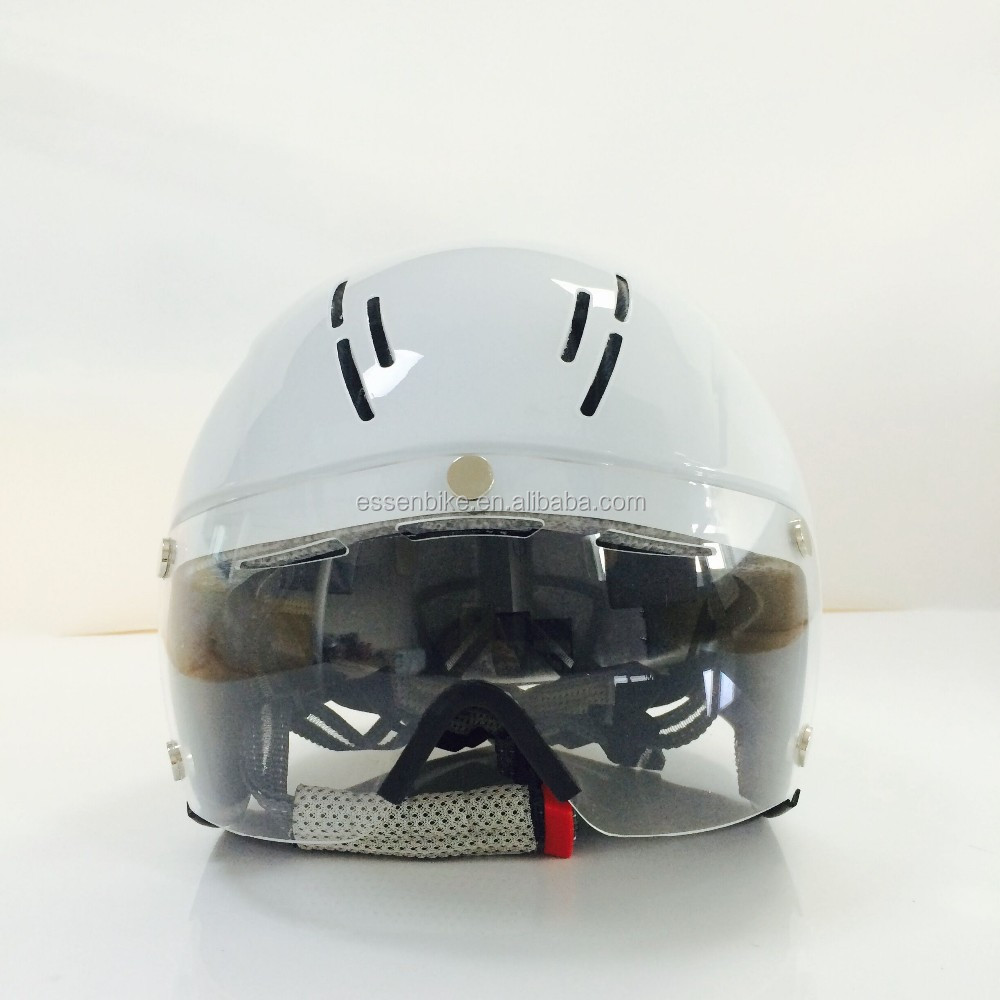 Oem サービス クール と安全な タイム トライアル バイクレースバイクヘルメット で保護メガネ 、 Tt ヘルメット仕入れ・メーカー・工場