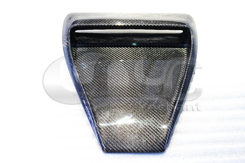 2008-2012 Mitsubishi Lancer Evolution EVO X Charge Speed Style Hood Scoop CF (4).jpg
