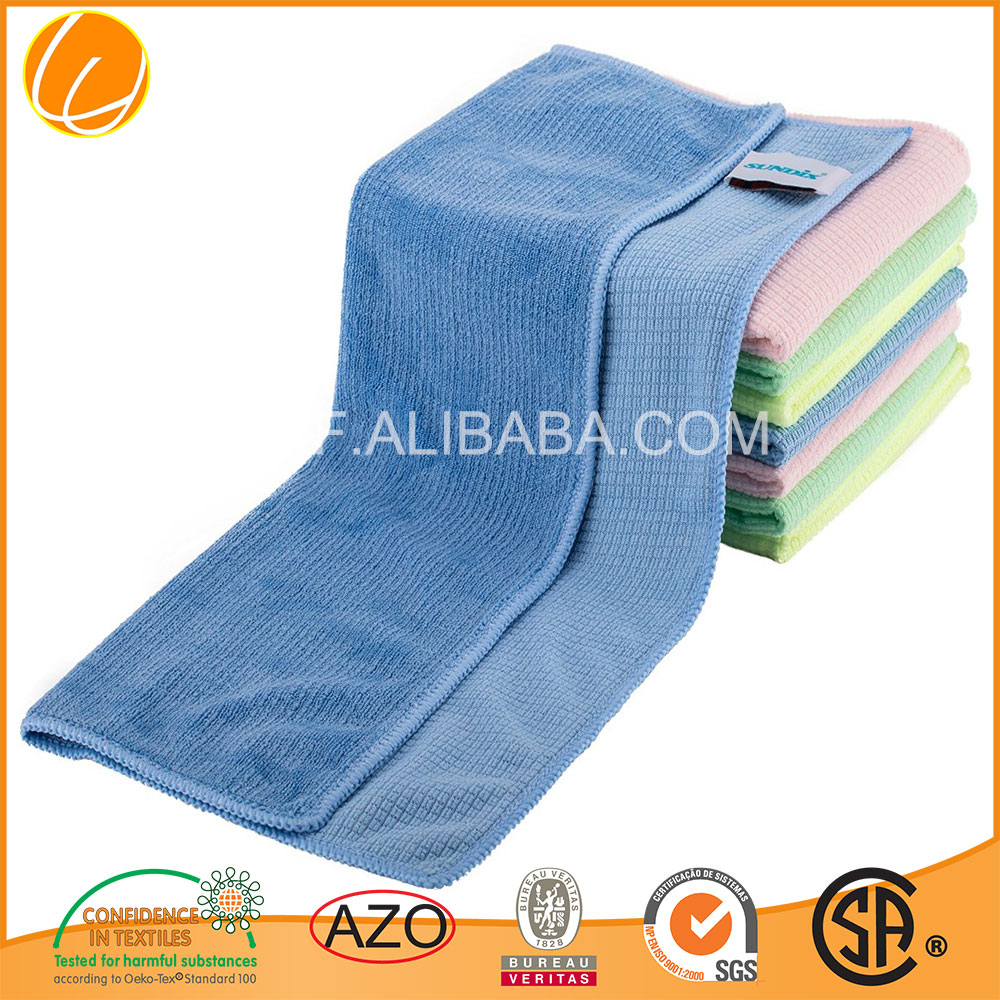 promotion high quality hot sale microfiber cleaning cloth towel