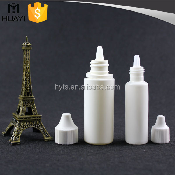 10ミリリットルラウンドホワイトe-液体ボトル、空のpeプラスチックe-液ボトルと不正開封防止シール仕入れ・メーカー・工場